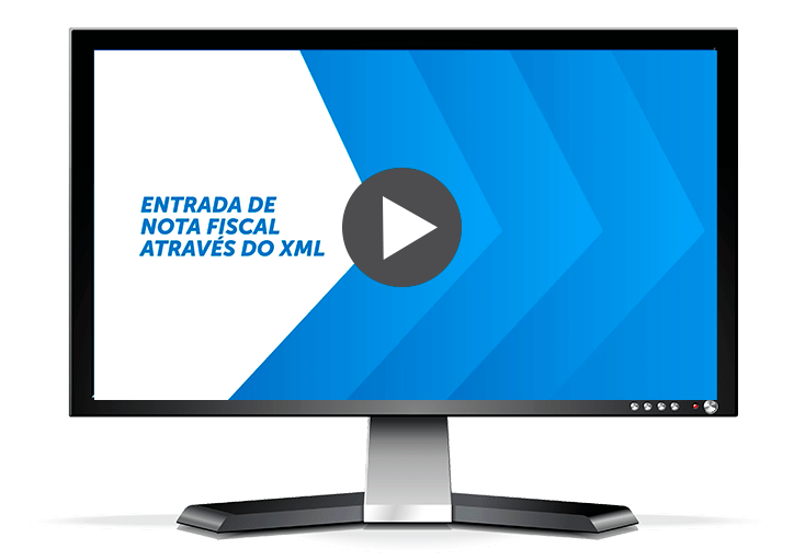 Vídeo Entrada de nota fiscal através do XML