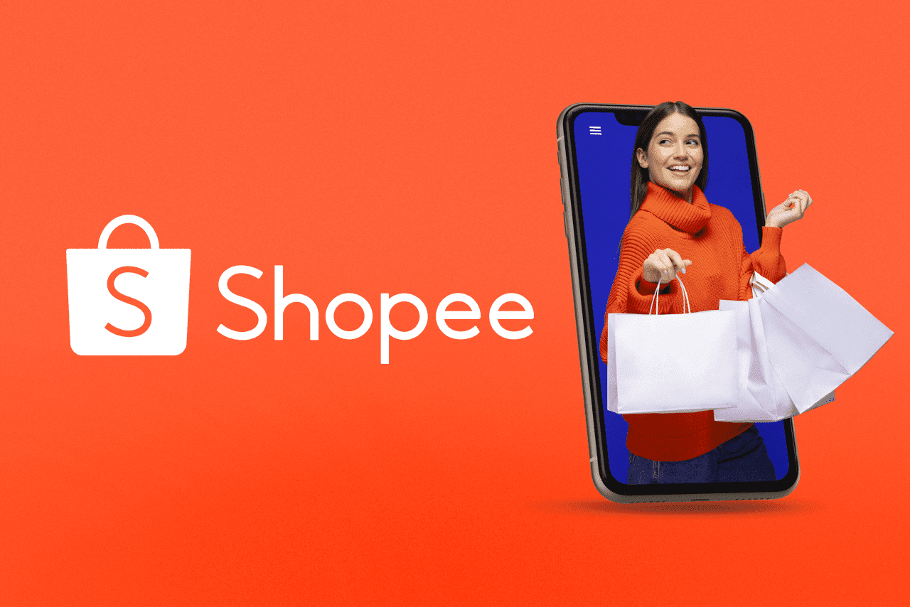 Ilustração logo Shopee integração com Lexos Hub